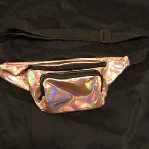 Rose Gold Metallic Fanny Pack